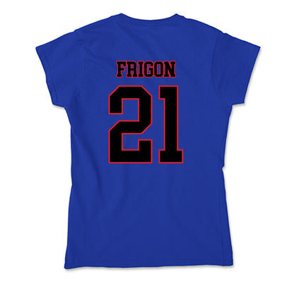DePaul - NCAA Women's Soccer : Jericho Frigon - Soft Style Women’s T-Shirt-1