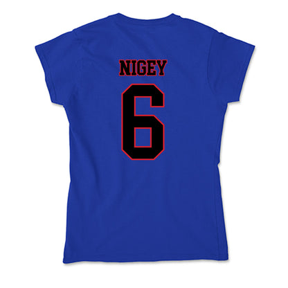 DePaul - NCAA Softball : Bella Nigey - Soft Style Women’s T-Shirt-1