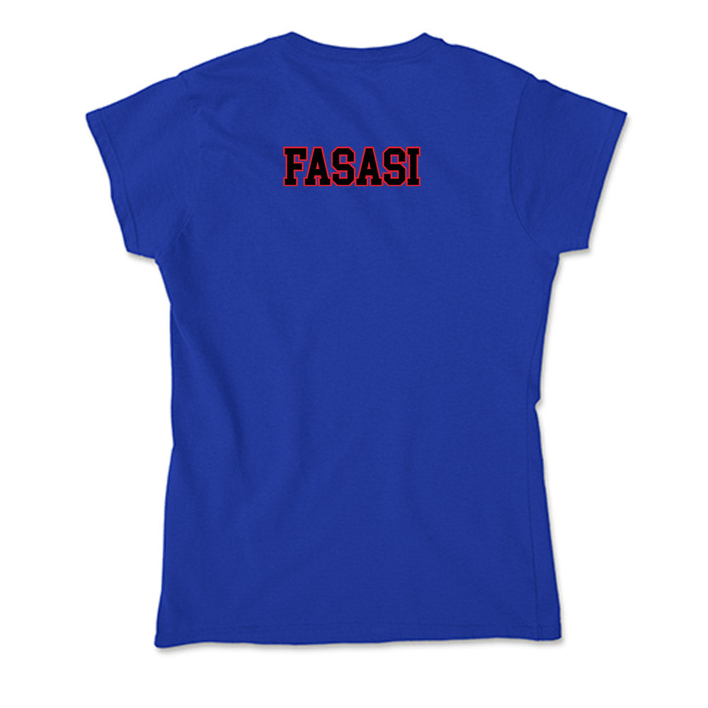DePaul - NCAA Men's Track & Field : Daniel Fasasi - Soft Style Women’s T-Shirt-1