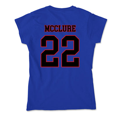 DePaul - NCAA Men's Basketball : Kruz McClure - Soft Style Women’s T-Shirt-1