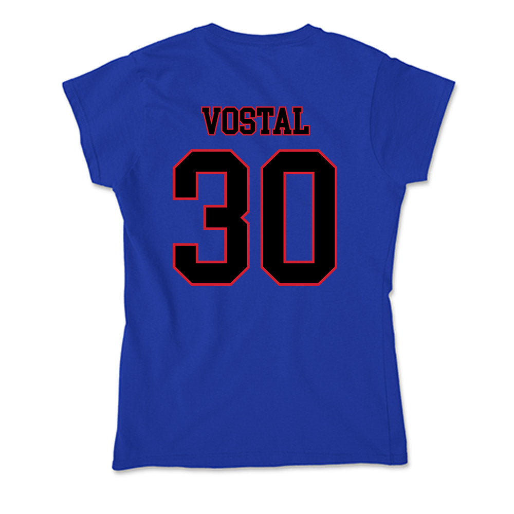 DePaul - NCAA Men's Soccer : Hayden Vostal - Soft Style Women’s T-Shirt-1