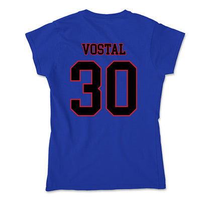 DePaul - NCAA Men's Soccer : Hayden Vostal - Soft Style Women’s T-Shirt-1