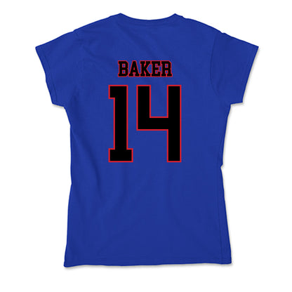 DePaul - NCAA Softball : Gwen Baker - Soft Style Women’s T-Shirt-1