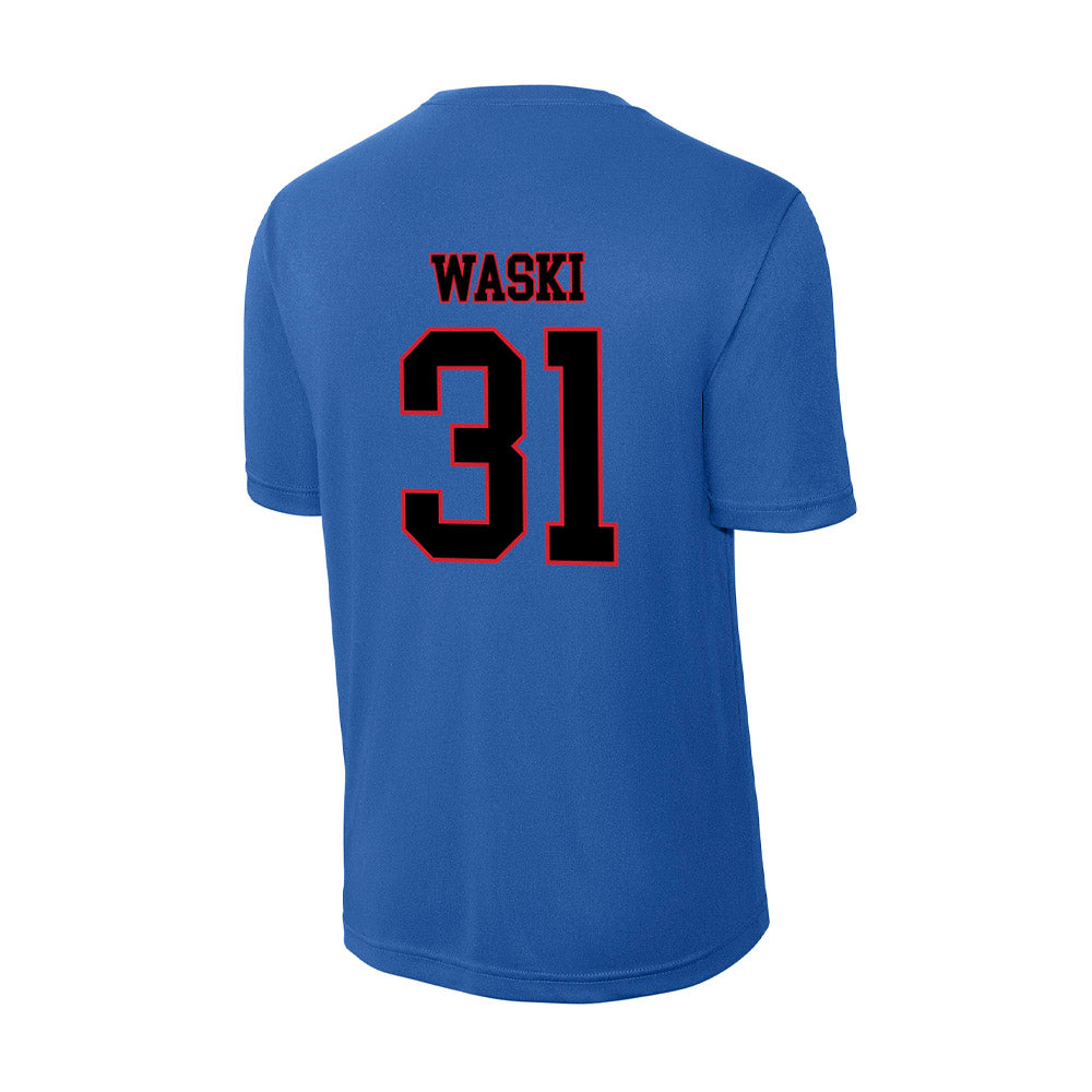 DePaul - NCAA Men's Soccer : Jayden Waski - Activewear T-Shirt-1