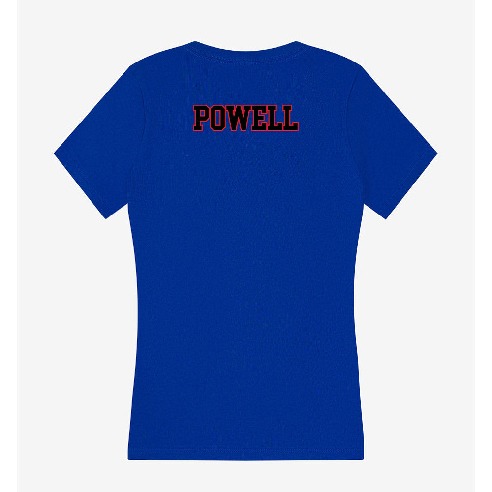 DePaul - NCAA Men's Golf : Brianna Powell - Women's V-Neck T-Shirt-1
