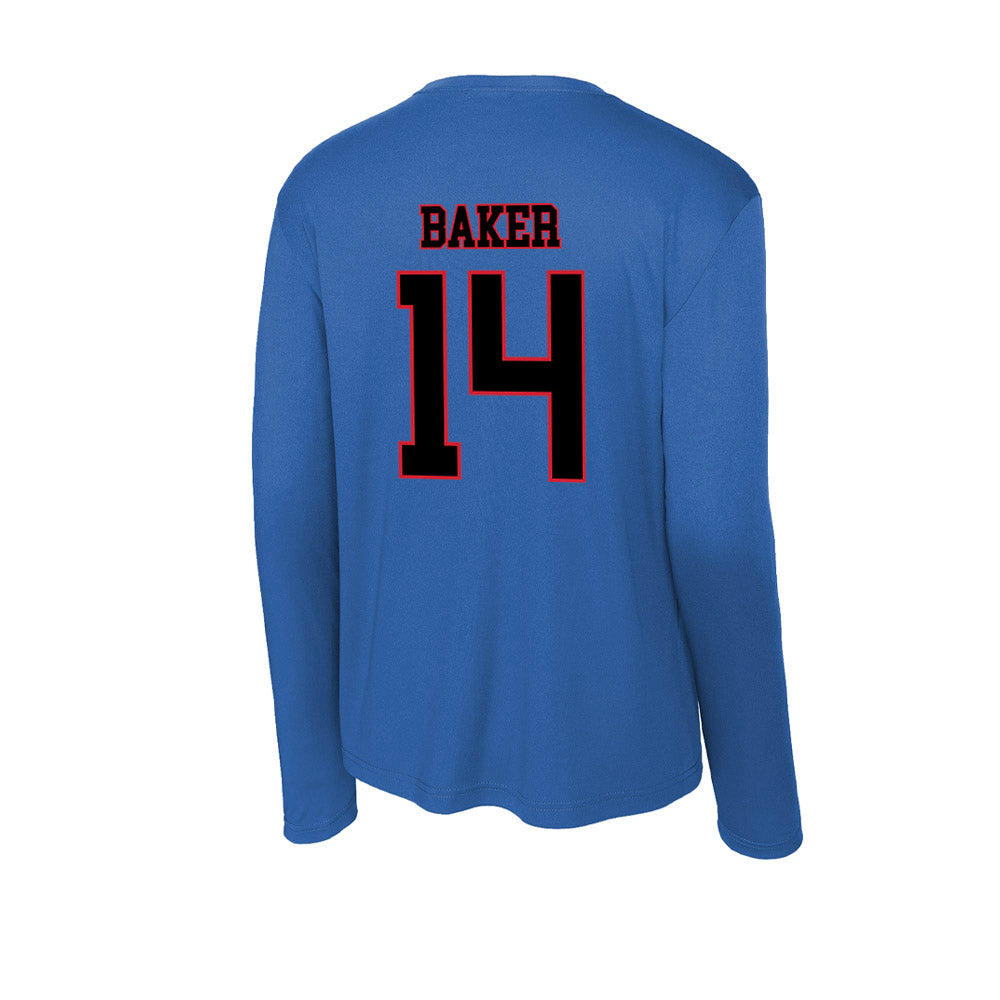 DePaul - NCAA Softball : Gwen Baker - Activewear Long Sleeve T-Shirt-1