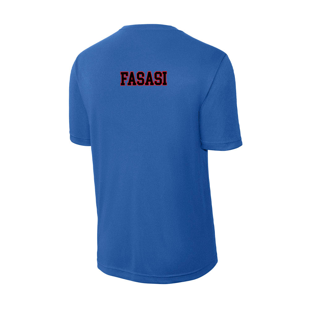 DePaul - NCAA Men's Track & Field : Daniel Fasasi - Activewear T-Shirt-1