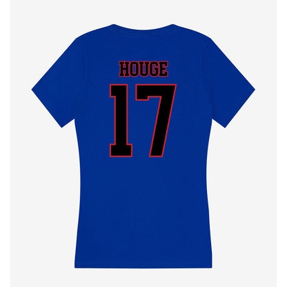 DePaul - NCAA Softball : Alexis Houge - Women's V-Neck T-Shirt-1
