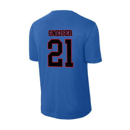 DePaul - NCAA Men's Golf : Billy Gneiser - Activewear T-Shirt-1