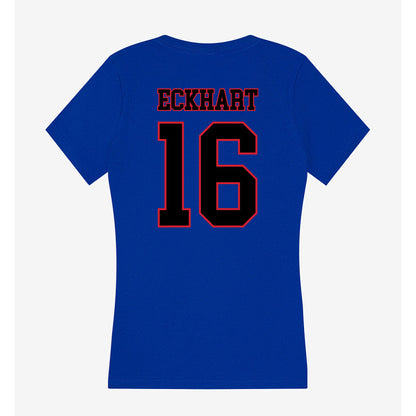 DePaul - NCAA Softball : Camryn Eckhart - Women's V-Neck T-Shirt-1