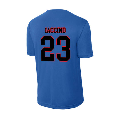DePaul - NCAA Men's Soccer : Luca Iaccino - Activewear T-Shirt-1