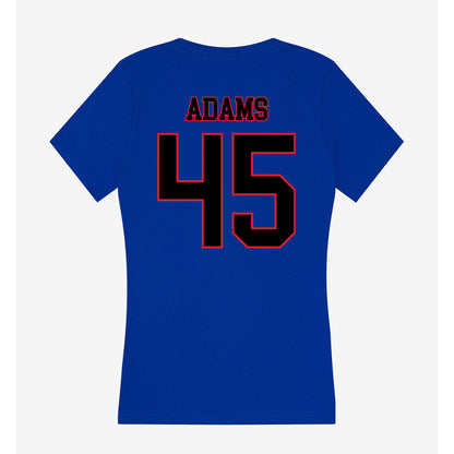 DePaul - NCAA Softball : Jolie Adams - Women's V-Neck T-Shirt-1