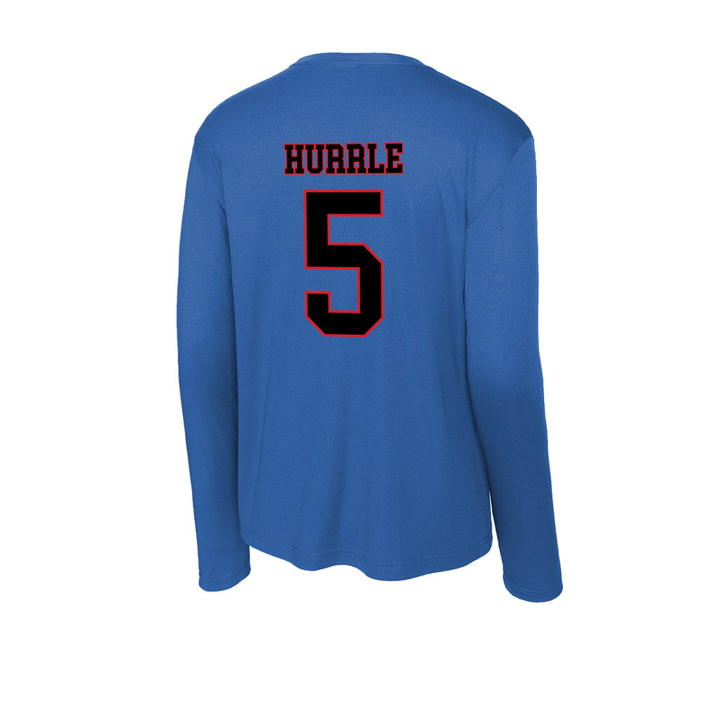DePaul - NCAA Women's Volleyball : Eva Hurrle - Activewear Long Sleeve T-Shirt-1