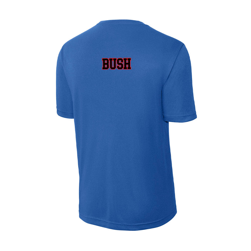 DePaul - NCAA Men's Track & Field : John Bush - Activewear T-Shirt-1