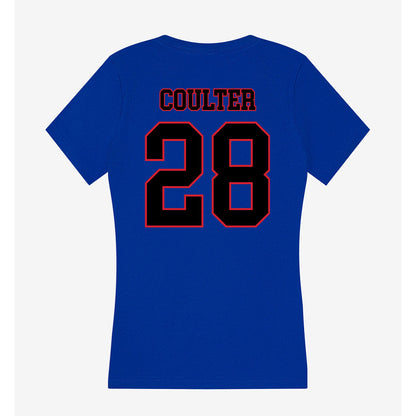 DePaul - NCAA Softball : Emersyn Coulter - Women's V-Neck T-Shirt-1