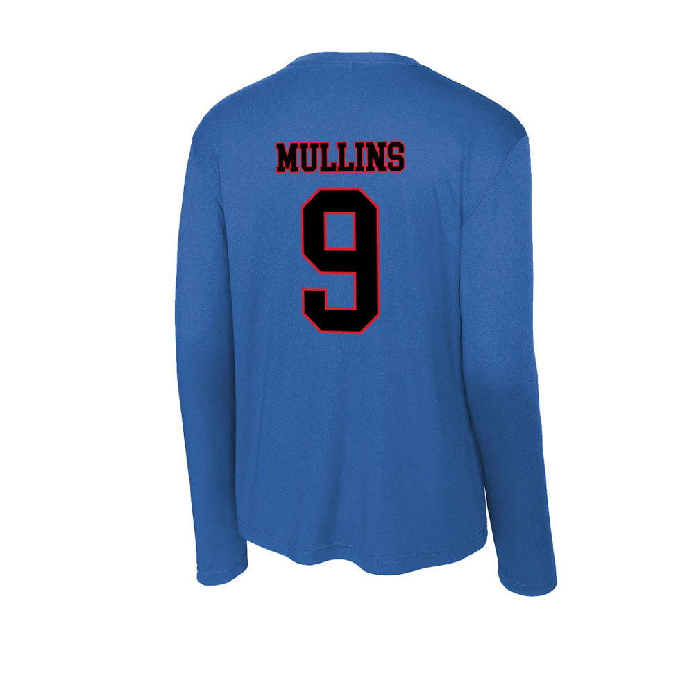 DePaul - NCAA Men's Soccer : Liam Mullins - Activewear Long Sleeve T-Shirt-1