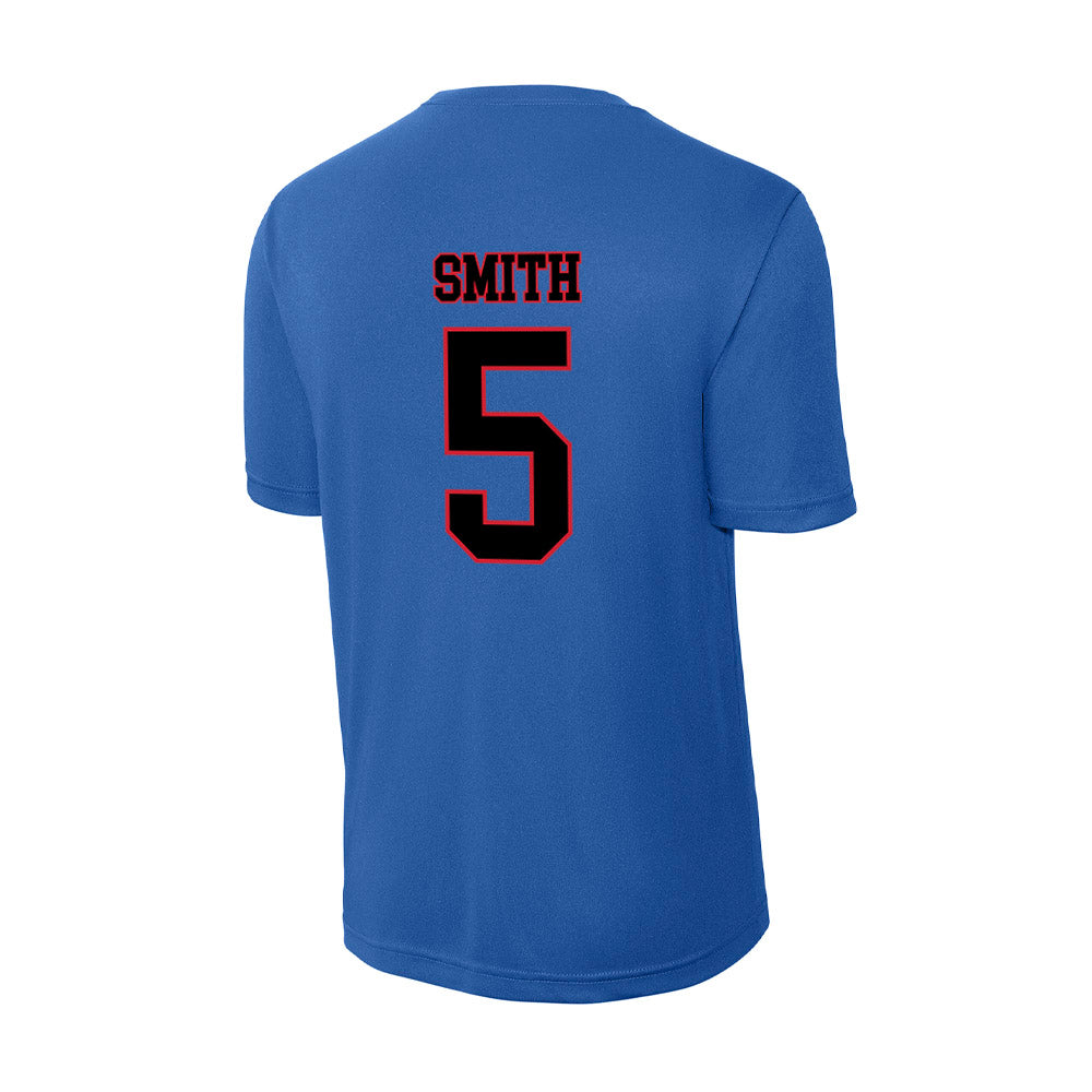 DePaul - NCAA Men's Basketball : RJ Smith - Activewear T-Shirt-1