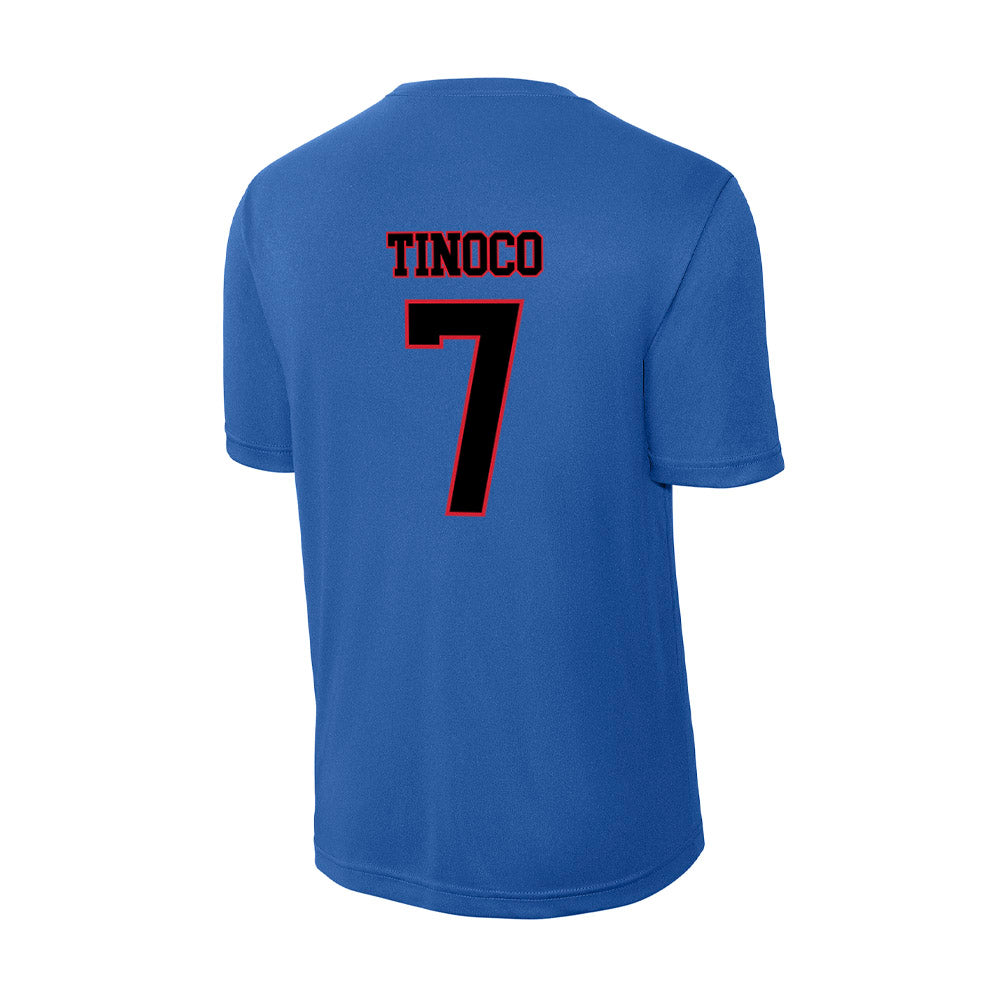 DePaul - NCAA Men's Soccer : Sam Tinoco - Activewear T-Shirt-1