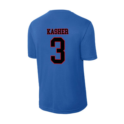 DePaul - NCAA Men's Basketball : Nate Kasher - Activewear T-Shirt-1