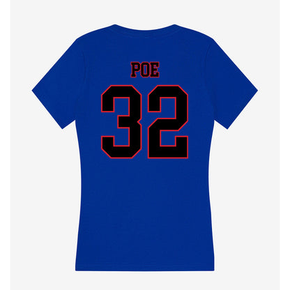 DePaul - NCAA Softball : Addy Poe - Women's V-Neck T-Shirt-1