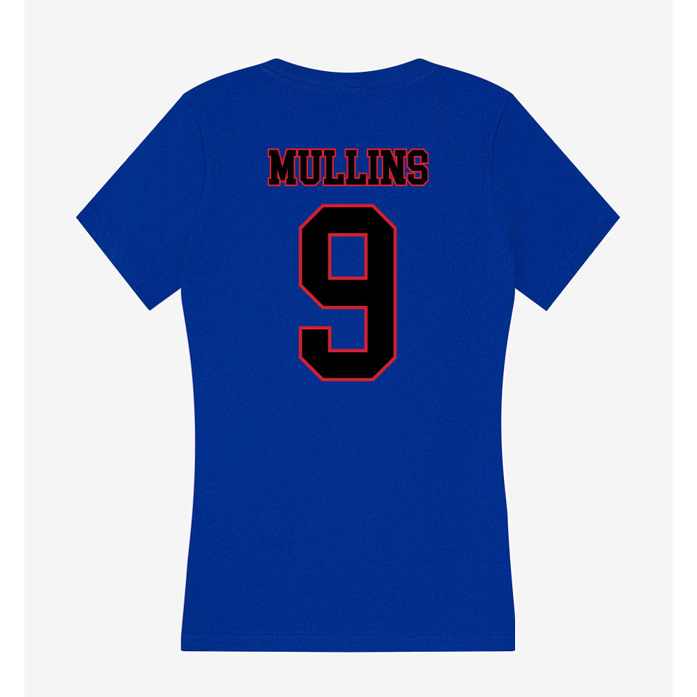 DePaul - NCAA Men's Soccer : Liam Mullins - Women's V-Neck T-Shirt-1