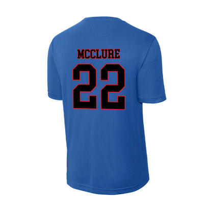 DePaul - NCAA Men's Basketball : Kruz McClure - Activewear T-Shirt-1