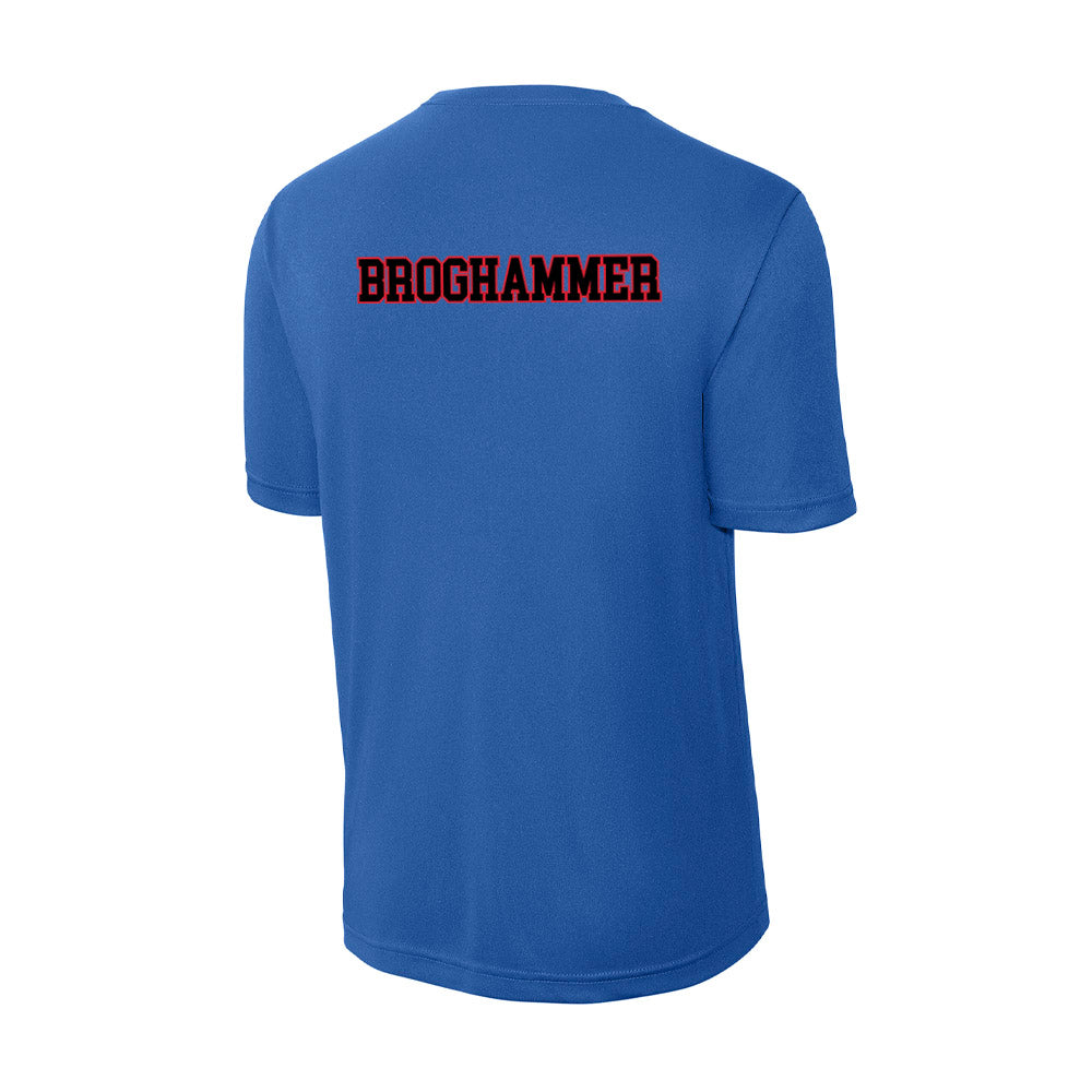 DePaul - NCAA Men's Track & Field : Jack Broghammer - Activewear T-Shirt-1