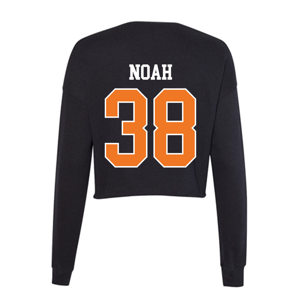 Texas Arlington - NCAA Baseball : Caden Noah - Women's Cropped Crew Fleece-1