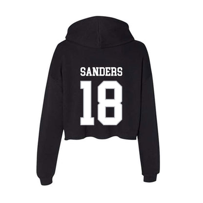 Rice - NCAA Women's Soccer : Kenna Sanders - Women's Crop Fleece Hoodie-1