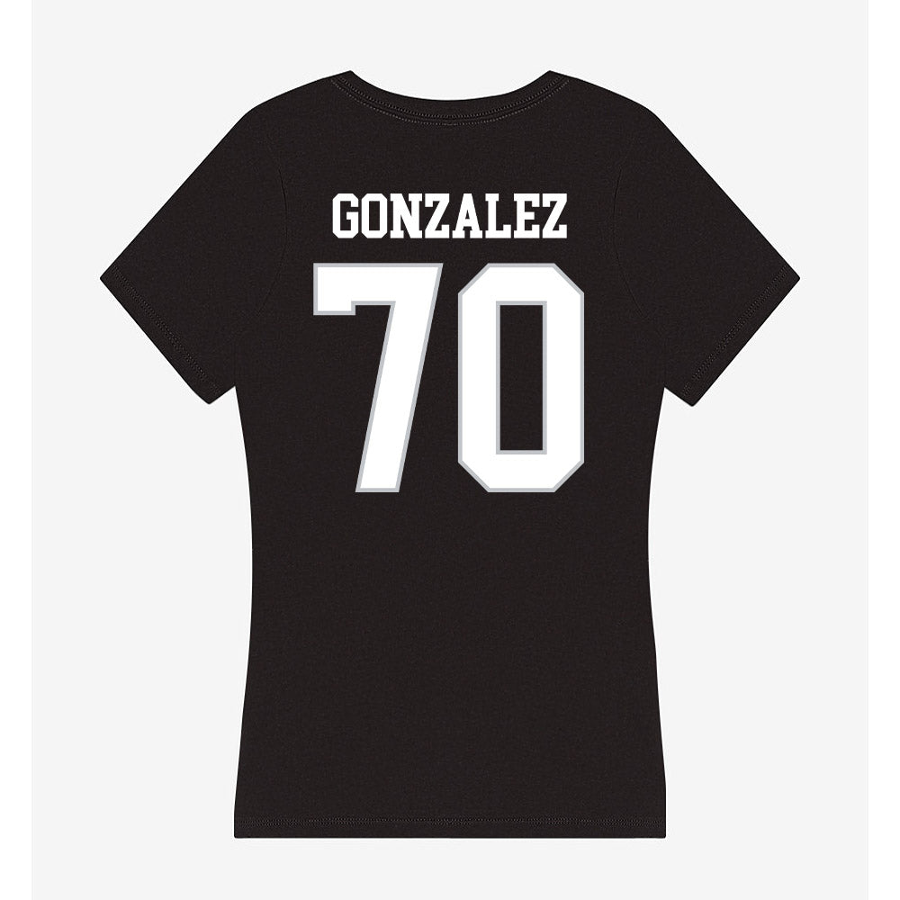 Rice - NCAA Football : Isaiah Gonzalez - Women's V-Neck T-Shirt-1