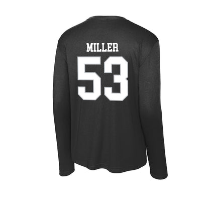 Rice - NCAA Football : Luke Miller - Activewear Long Sleeve T-Shirt-1