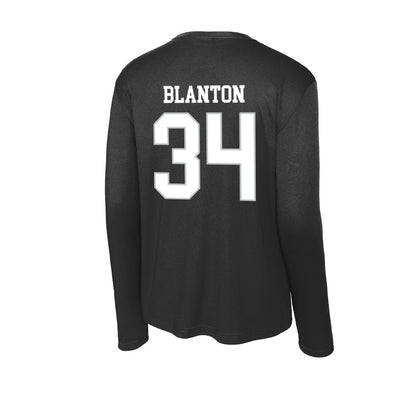 Rice - NCAA Football : Kaleb Blanton - Activewear Long Sleeve T-Shirt-1