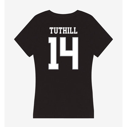 Rice - NCAA Women's Basketball : Skyla Tuthill - Women's V-Neck T-Shirt-1