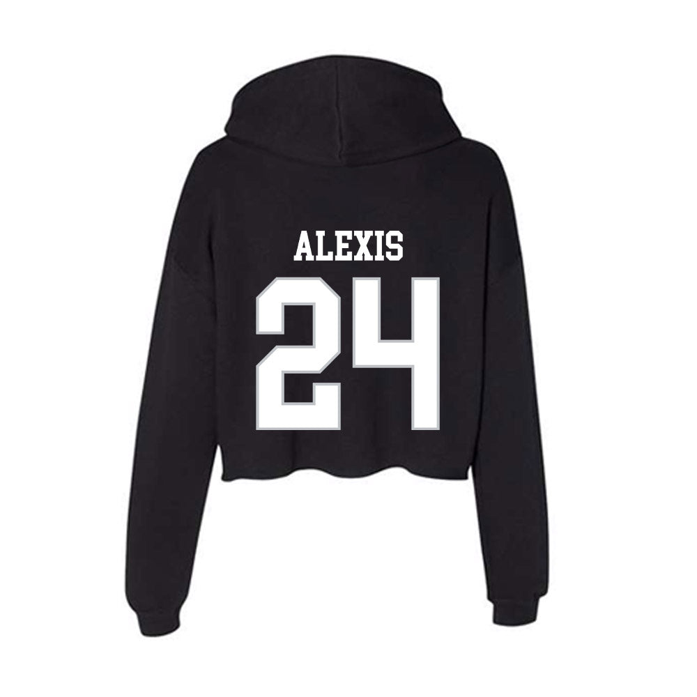 Rice - NCAA Women's Basketball : Aniah Alexis - Women's Crop Fleece Hoodie-1