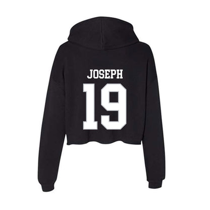 Rice - NCAA Football : Ichmael Joseph - Women's Crop Fleece Hoodie-1