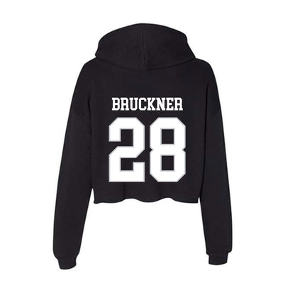Rice - NCAA Women's Soccer : Naija Bruckner - Women's Crop Fleece Hoodie-1