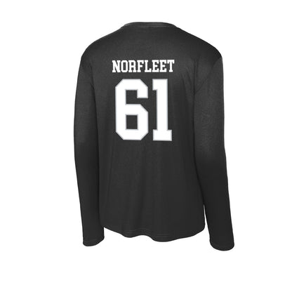 Rice - NCAA Football : Trace Norfleet - Activewear Long Sleeve T-Shirt-1