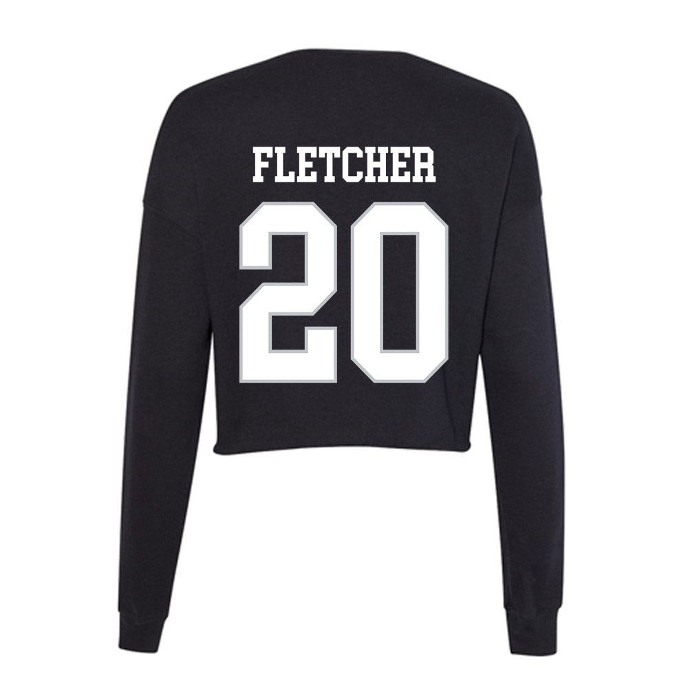 Rice - NCAA Football : Bailey Fletcher - Women's Cropped Crew Fleece-1