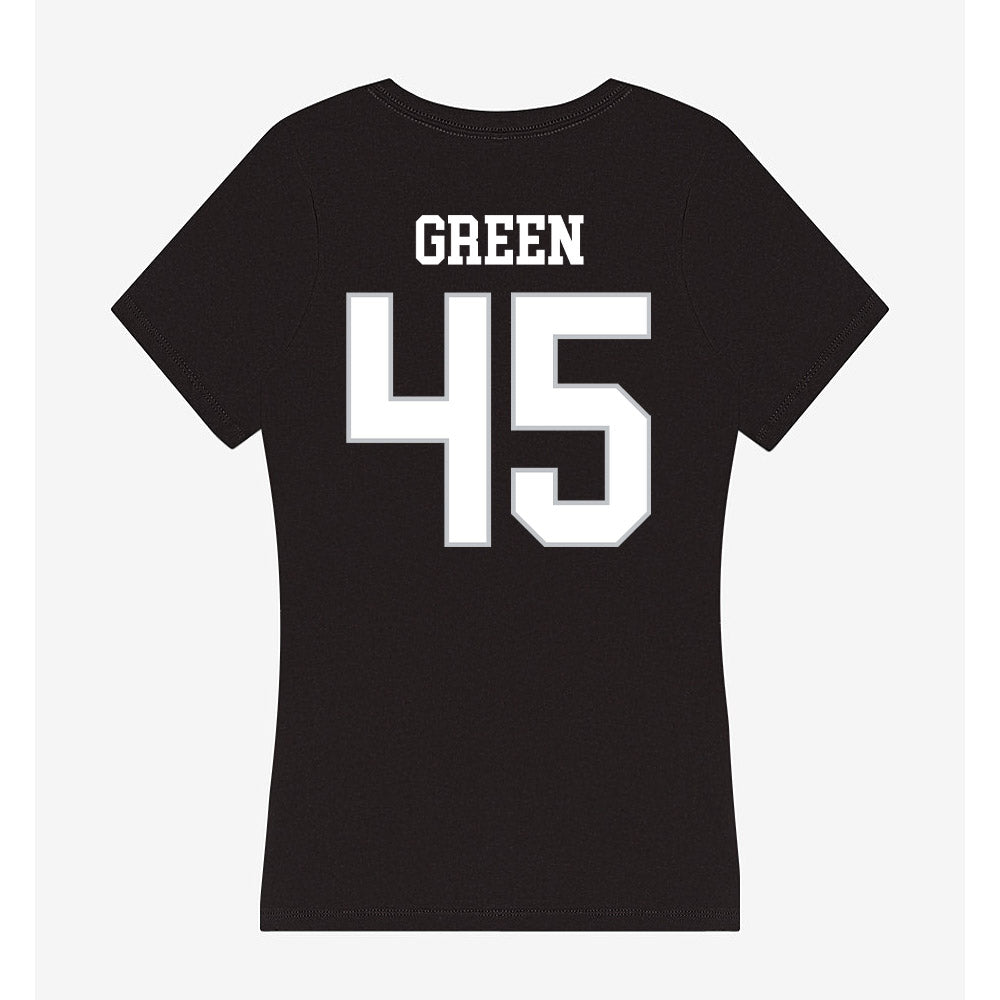 Rice - NCAA Football : Demone Green - Women's V-Neck T-Shirt-1