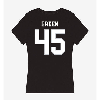 Rice - NCAA Football : Demone Green - Women's V-Neck T-Shirt-1
