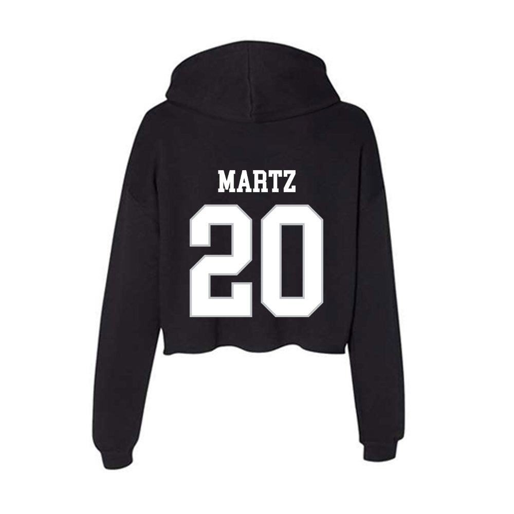Rice - NCAA Women's Soccer : Carsyn Martz - Women's Crop Fleece Hoodie-1