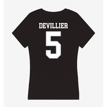 Rice - NCAA Football : Drew Devillier - Women's V-Neck T-Shirt-1