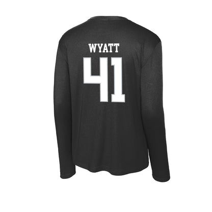 Rice - NCAA Football : Plae Wyatt - Activewear Long Sleeve T-Shirt-1