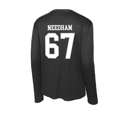 Rice - NCAA Football : Luke Needham - Activewear Long Sleeve T-Shirt-1