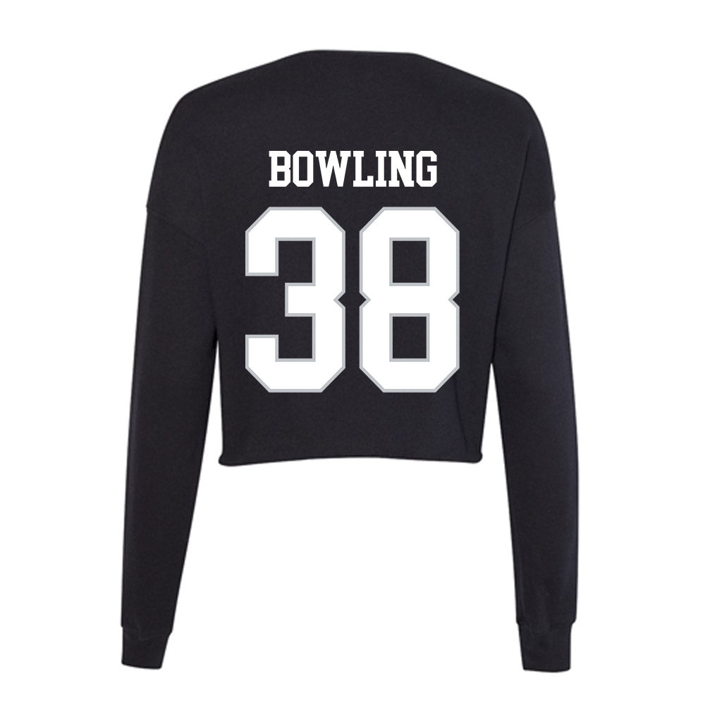 Rice - NCAA Football : Shepherd Bowling - Women's Cropped Crew Fleece-1