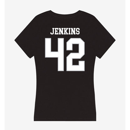 Rice - NCAA Football : DeReyon Jenkins - Women's V-Neck T-Shirt-1