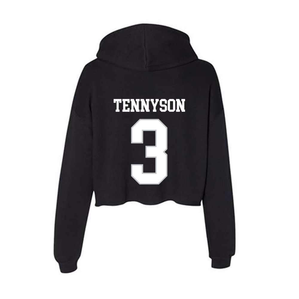Rice - NCAA Women's Soccer : Dayo Tennyson - Women's Crop Fleece Hoodie-1
