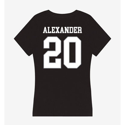 Rice - NCAA Football : Daelen Alexander - Women's V-Neck T-Shirt-1