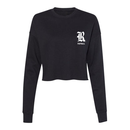 Rice - NCAA Football : Cooper King - Women's Cropped Crew Fleece-0
