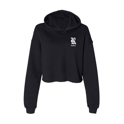 Rice - NCAA Football : Jamarion Clark - Women's Crop Fleece Hoodie-0